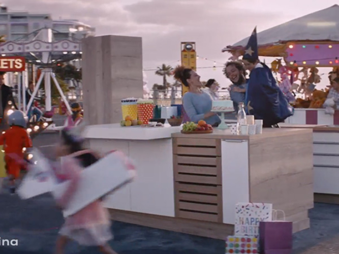 Campagne TV pour une marque de cuisines